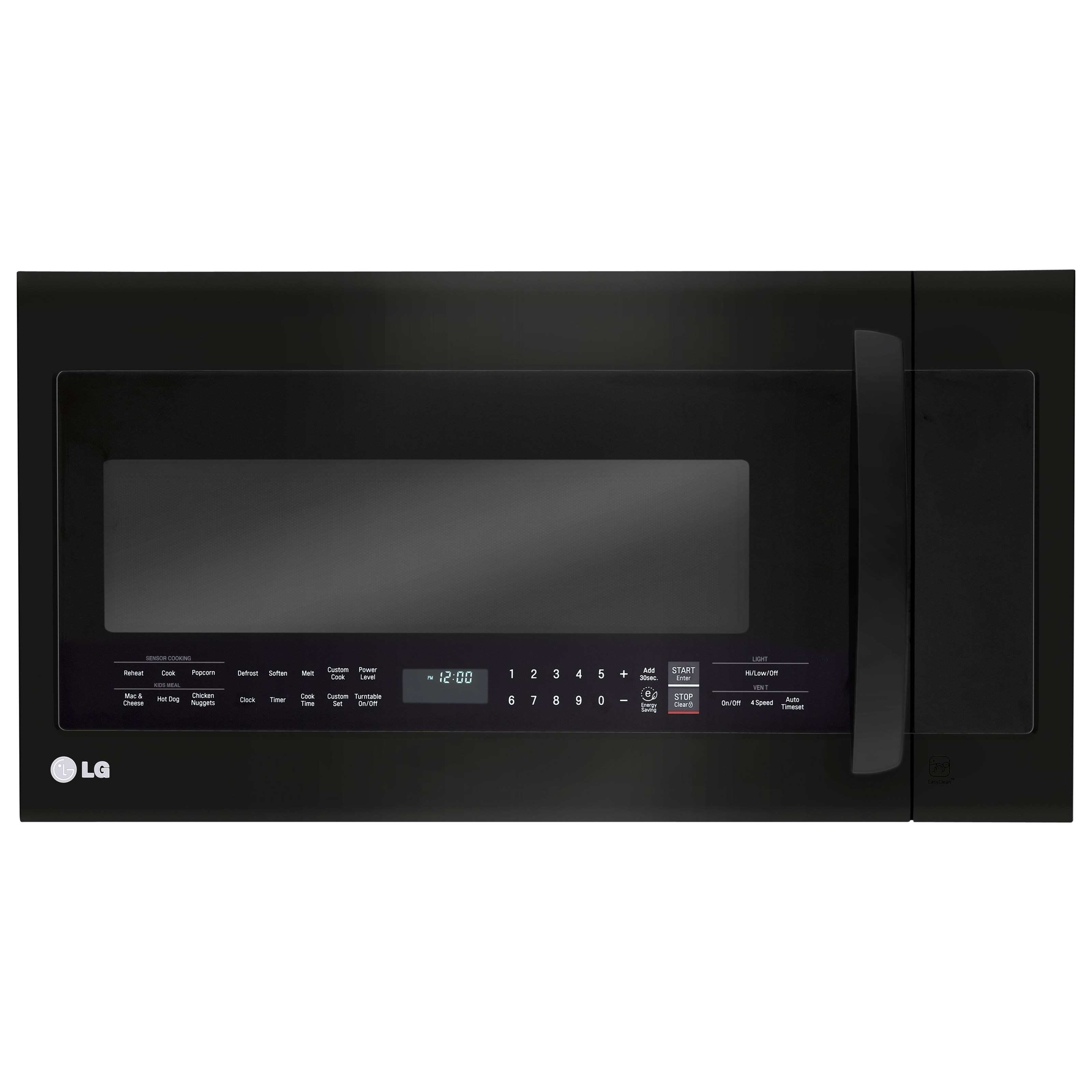 LG Appliances LMVM2033BM 2.0 cu.ft. OvertheRange Microwave Oven with